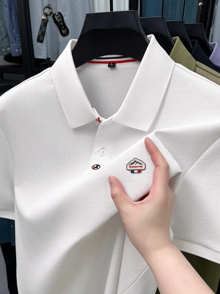 P140【 🔑】 26 Quality POLO ， ， Quality ， Breathable ， LOGO， ⚡️ T ⚡️ ， ！Sizes：M-4XL（ 210 、 。